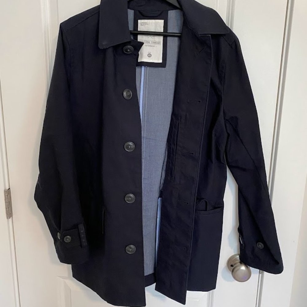 GAP Industrial Jacket Trench Coat with Hoodie